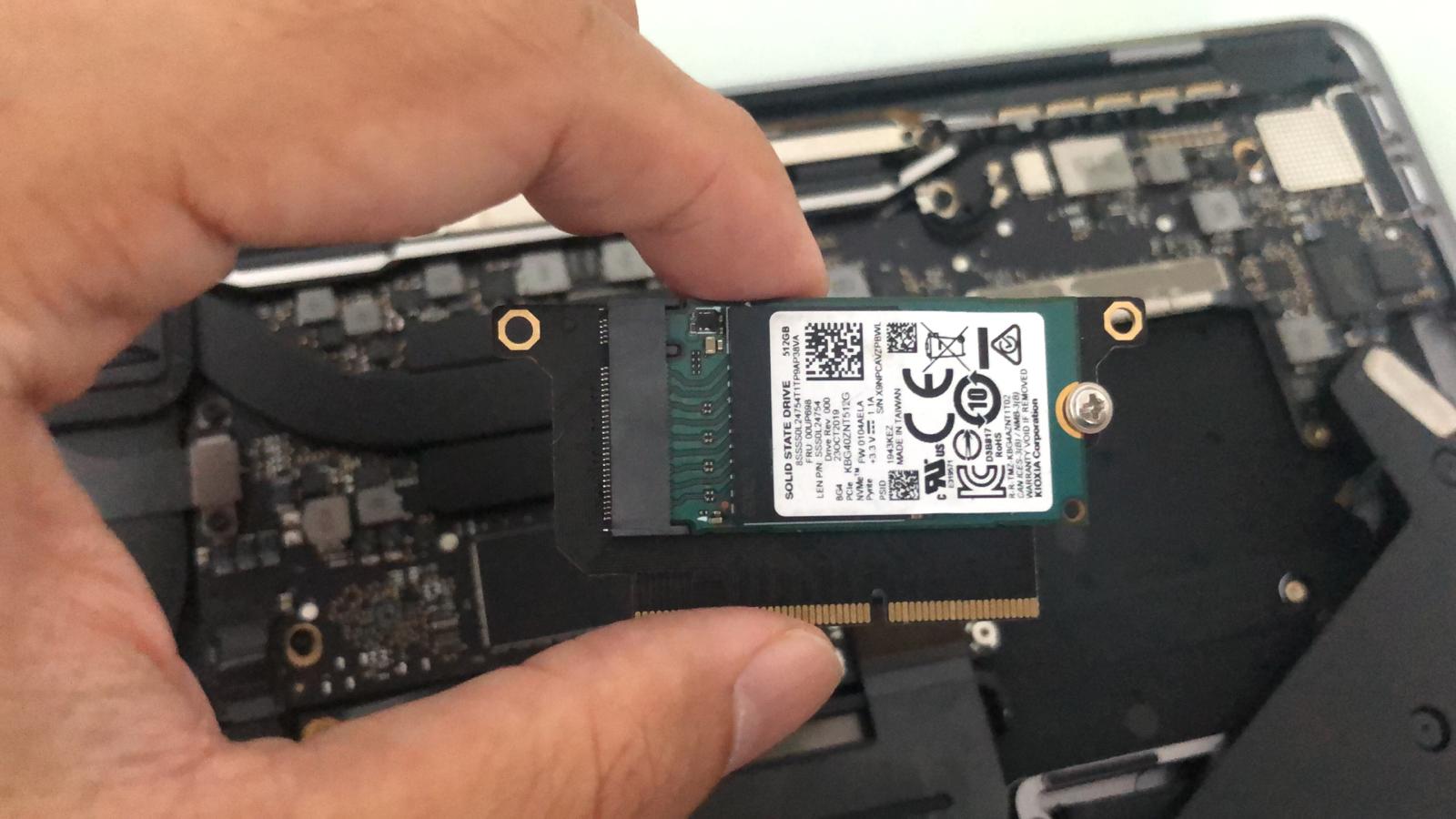 Upgrade your MacBook Pro a1708 storage with NVME SSD